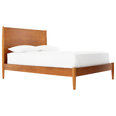 west elm Mid-Century Bed Frame, King Size, Acorn